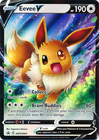Eevee V (SWSH065) [Sword & Shield: Black Star Promos] | Odin's Place
