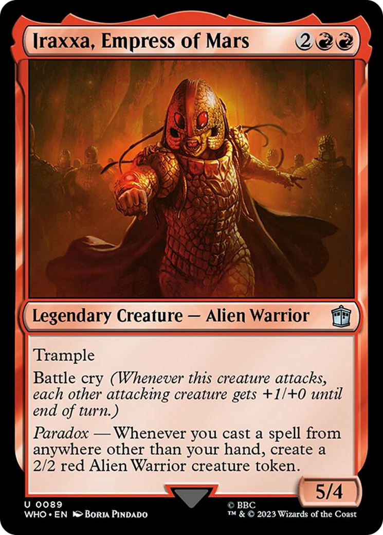 Iraxxa, Empress of Mars [Doctor Who] | Odin's Place