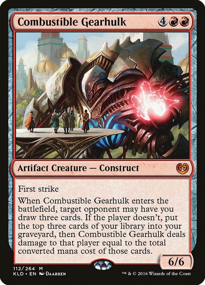 Combustible Gearhulk (112) [Kaladesh] | Odin's Place