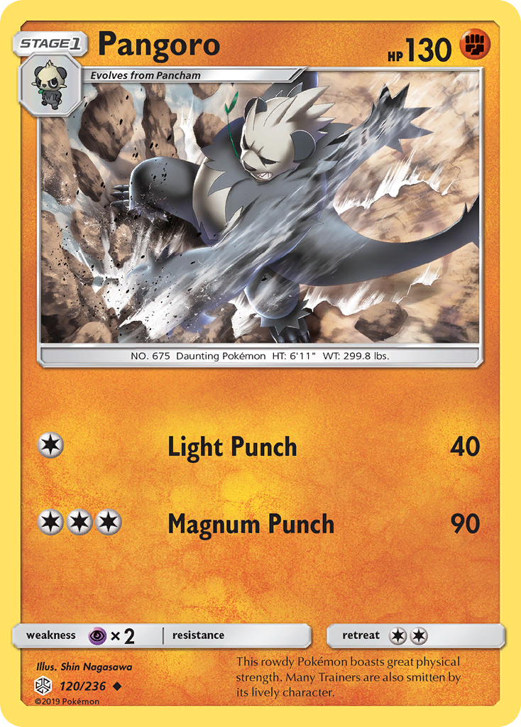 Pangoro (120/236) [Sun & Moon: Cosmic Eclipse] | Odin's Place