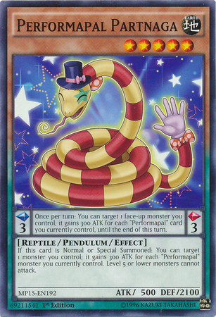 Performapal Partnaga [MP15-EN192] Common | Odin's Place