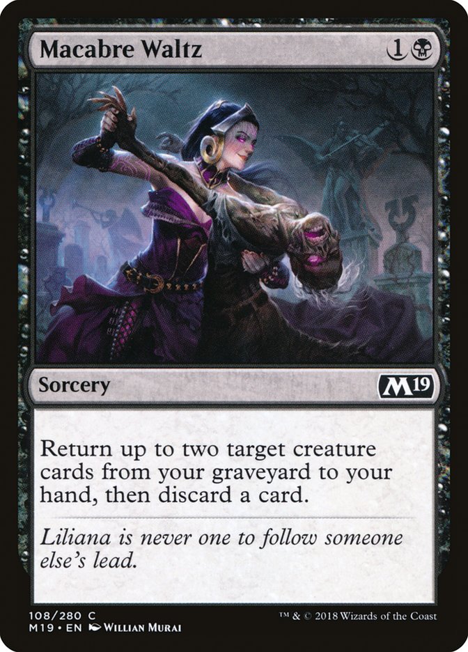 Macabre Waltz (108) [Core Set 2019] | Odin's Place
