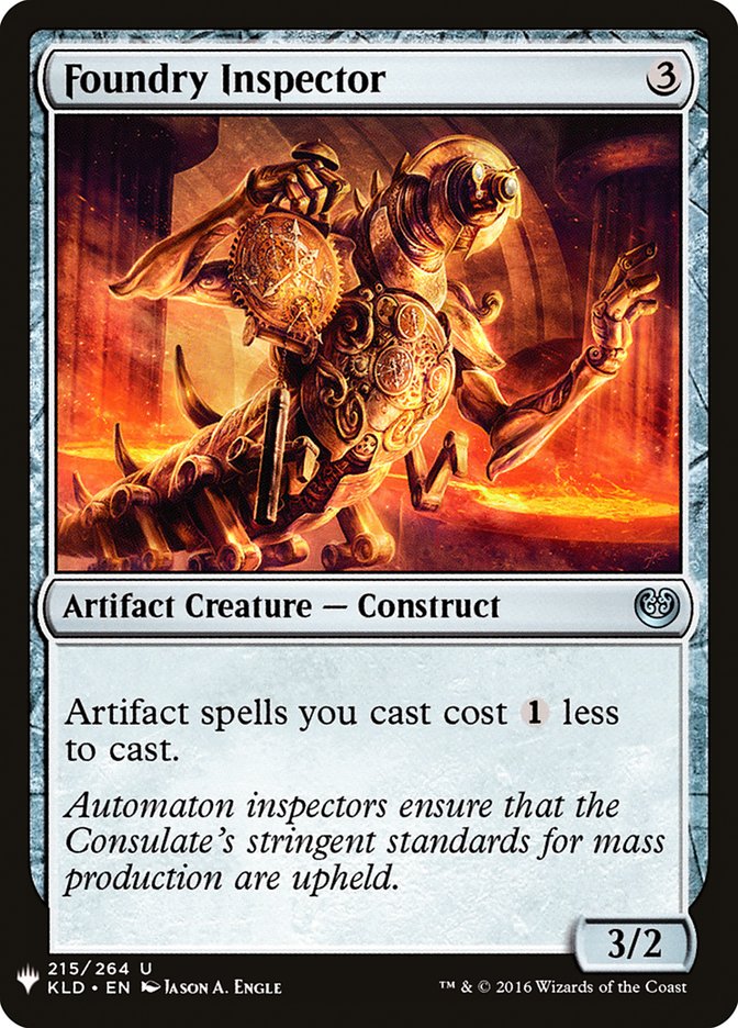 Foundry Inspector [Mystery Booster] | Odin's Place