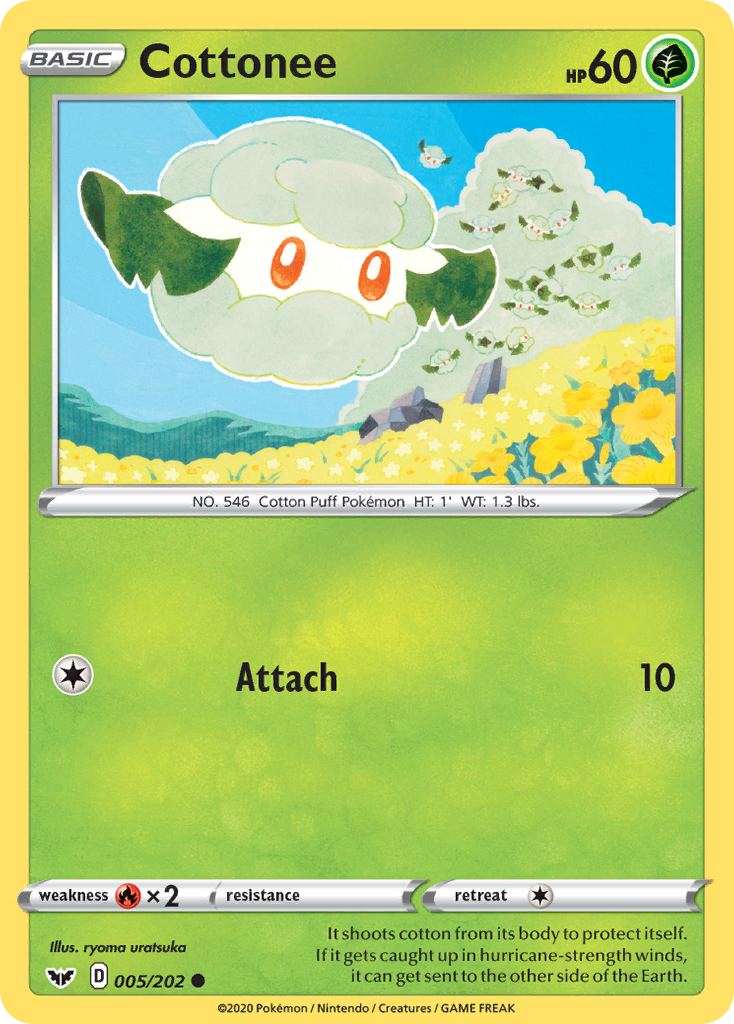 Cottonee (005/202) [Sword & Shield: Base Set] | Odin's Place