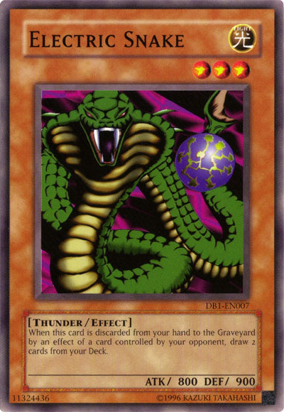 Electric Snake [DB1-EN007] Common | Odin's Place
