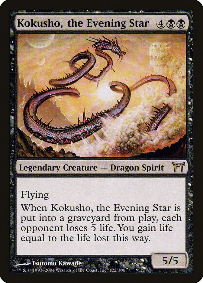 Kokusho, the Evening Star (122) [Champions of Kamigawa] | Odin's Place