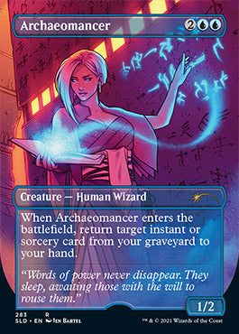 Archaeomancer (Borderless) [Secret Lair Drop Series] | Odin's Place