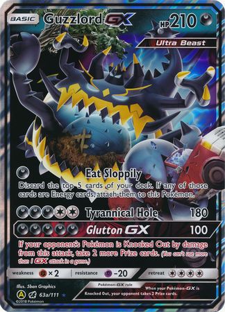 Guzzlord GX (63a/111) (Jumbo Card) [Sun & Moon: Crimson Invasion] | Odin's Place