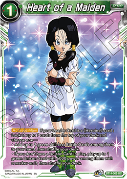 Heart of a Maiden (BT14-086) [Cross Spirits] | Odin's Place