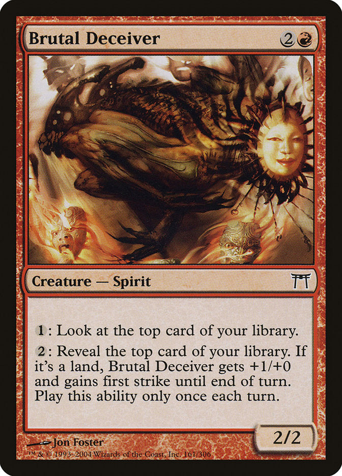Brutal Deceiver (161) [Champions of Kamigawa] | Odin's Place