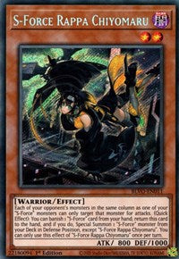 S-Force Rappa Chiyomaru [BLVO-EN011] Secret Rare | Odin's Place