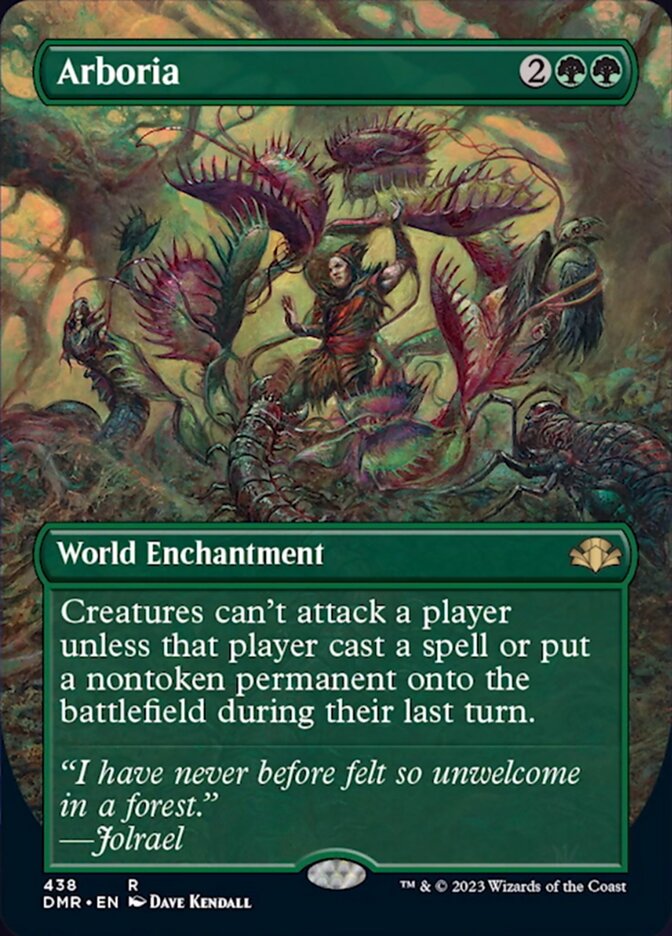 Arboria (Borderless Alternate Art) [Dominaria Remastered] | Odin's Place