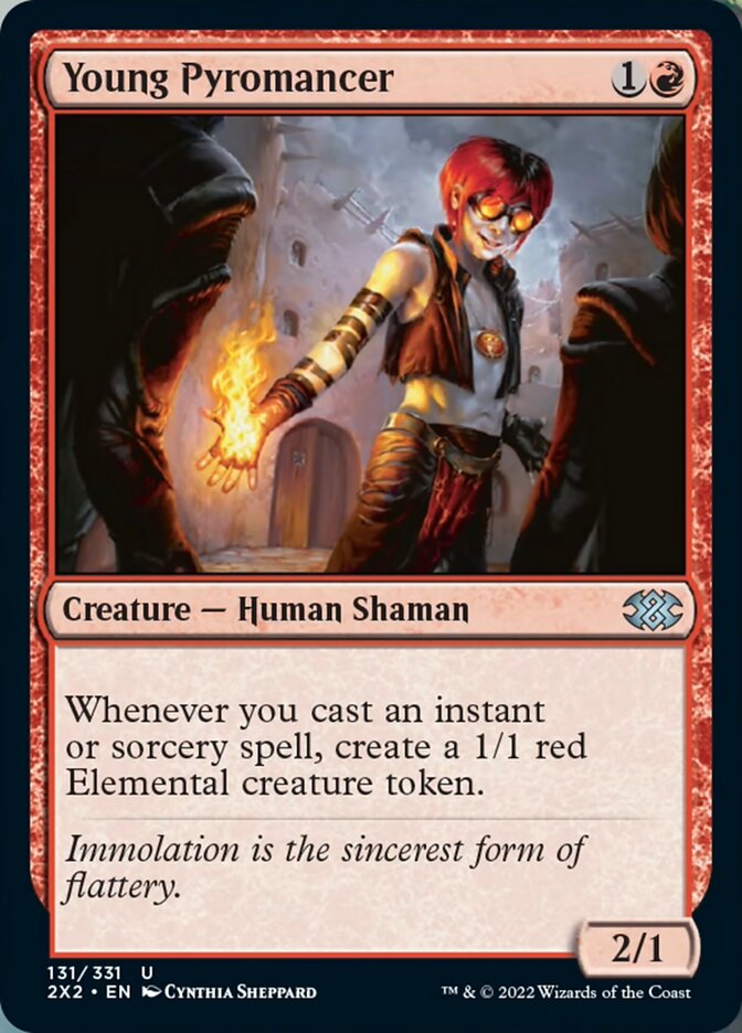 Young Pyromancer [Double Masters 2022] | Odin's Place