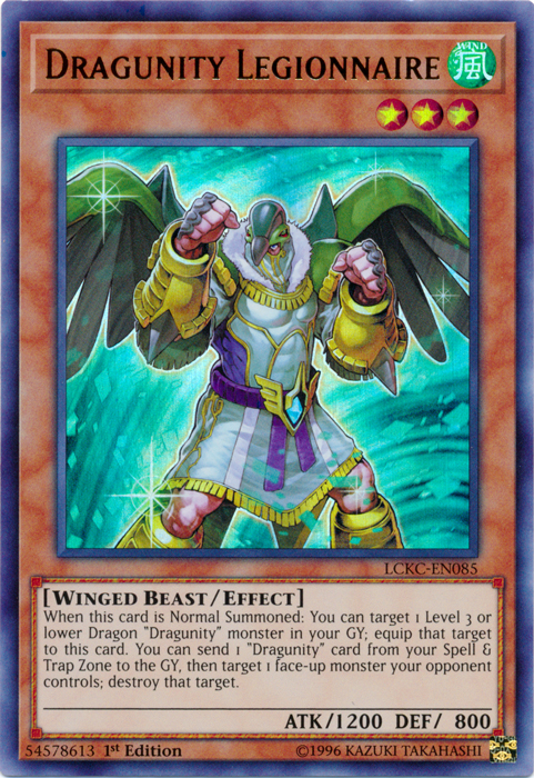 Dragunity Legionnaire [LCKC-EN085] Ultra Rare | Odin's Place