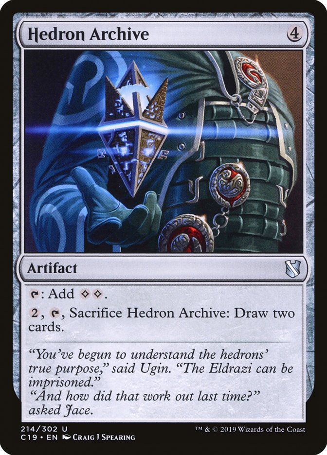 Hedron Archive [Commander 2019] | Odin's Place