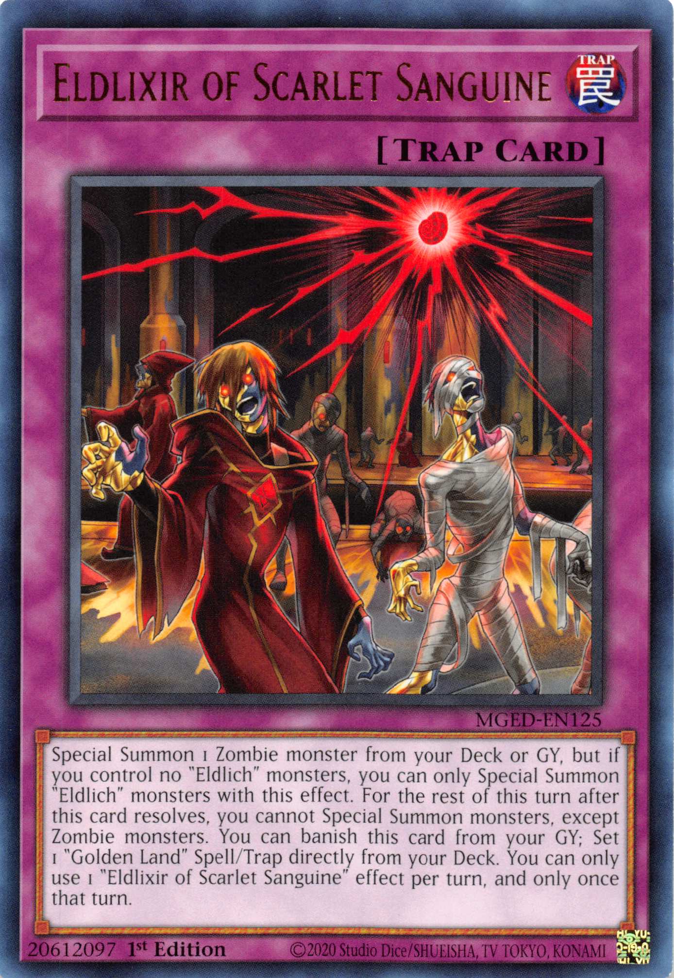 Eldlixir of Scarlet Sanguine [MGED-EN125] Rare | Odin's Place