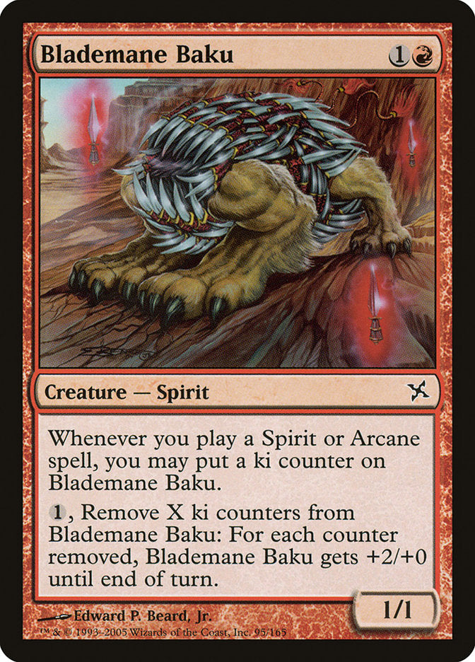 Blademane Baku (95) [Betrayers of Kamigawa] | Odin's Place