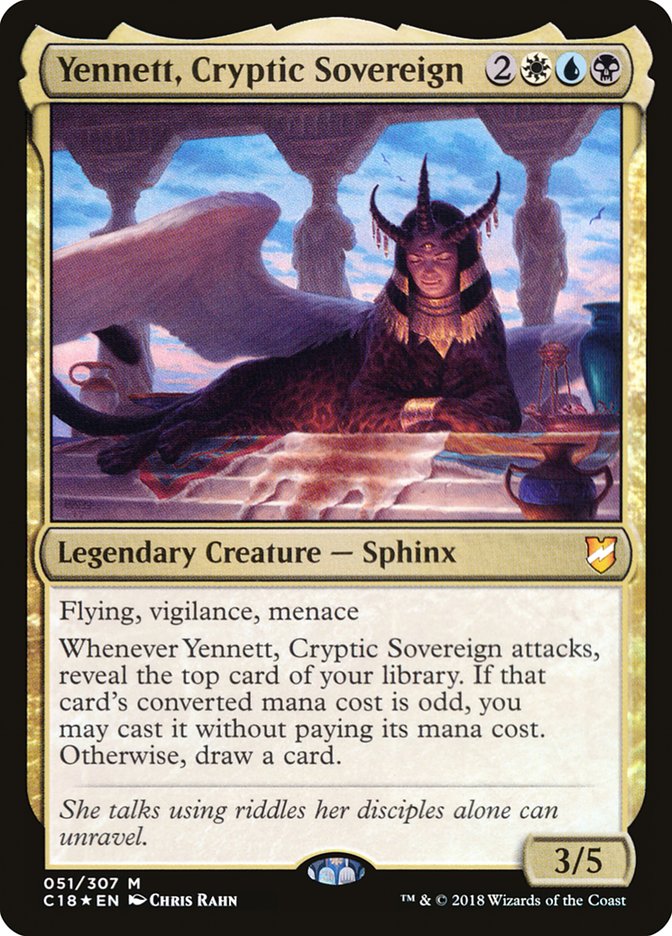 Yennett, Cryptic Sovereign (51) [Commander 2018] | Odin's Place