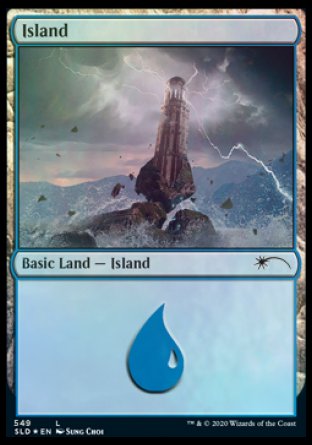 Island (Wizards) (549) [Secret Lair Drop Promos] | Odin's Place