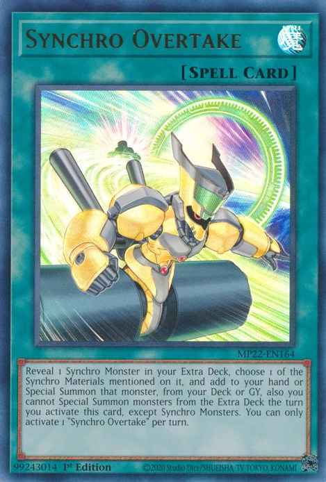 Synchro Overtake [MP22-EN164] Ultra Rare | Odin's Place