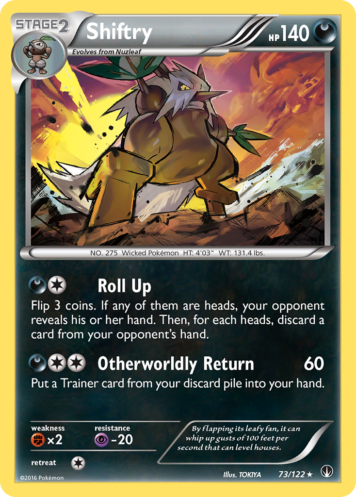 Shiftry (73/122) [XY: BREAKpoint] | Odin's Place