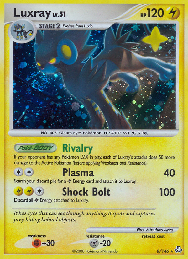 Luxray (8/146) [Diamond & Pearl: Legends Awakened] | Odin's Place