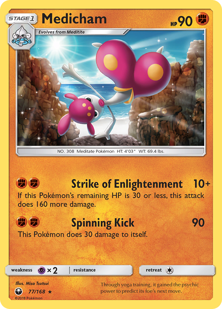 Medicham (77/168) [Sun & Moon: Celestial Storm] | Odin's Place