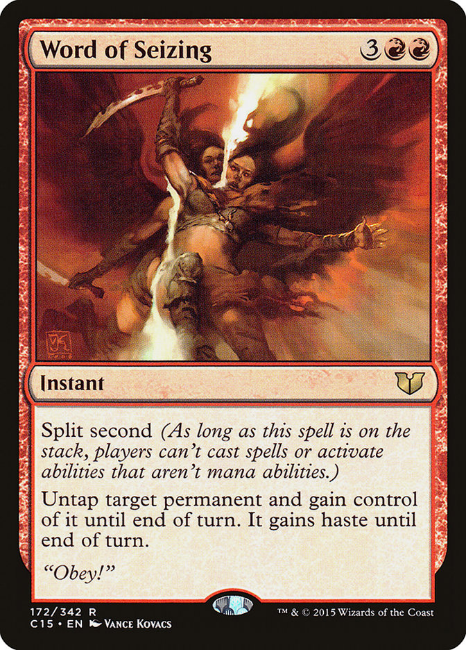 Word of Seizing (172) [Commander 2015] | Odin's Place