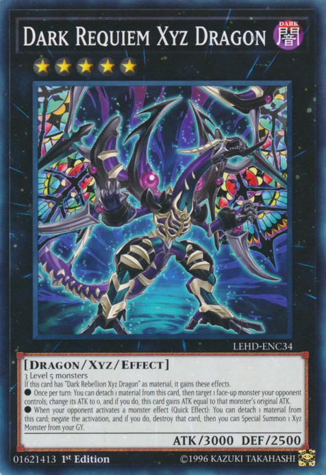 Dark Requiem Xyz Dragon [LEHD-ENC34] Common | Odin's Place