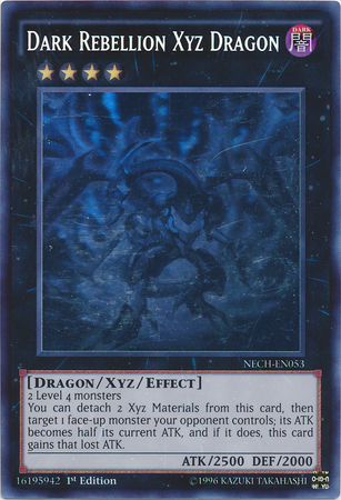 Dark Rebellion Xyz Dragon [NECH-EN053] Ghost Rare | Odin's Place