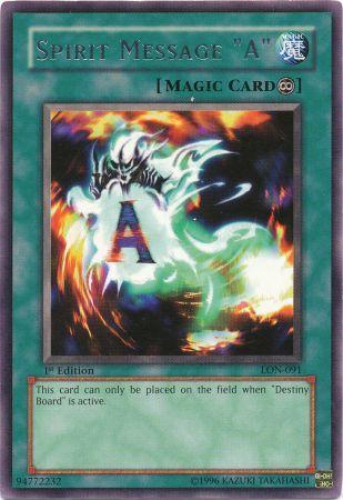 Spirit Message "A" [LON-091] Rare | Odin's Place