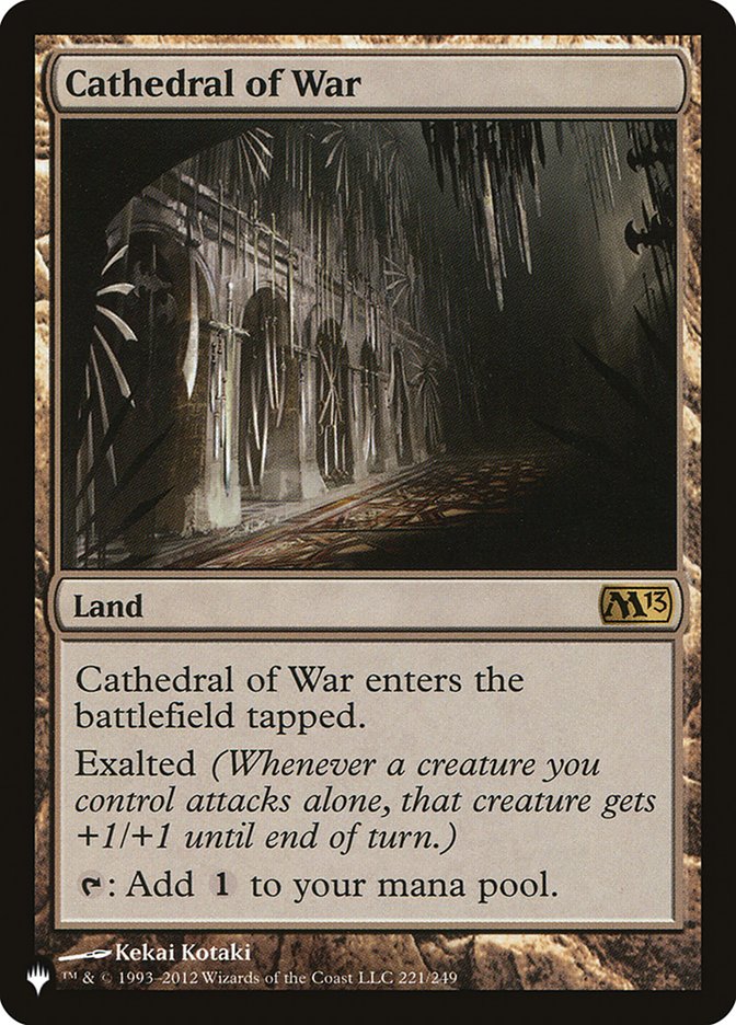 Cathedral of War [The List] | Odin's Place