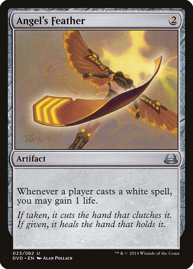Angel's Feather (23) (Divine vs. Demonic) [Duel Decks Anthology] | Odin's Place
