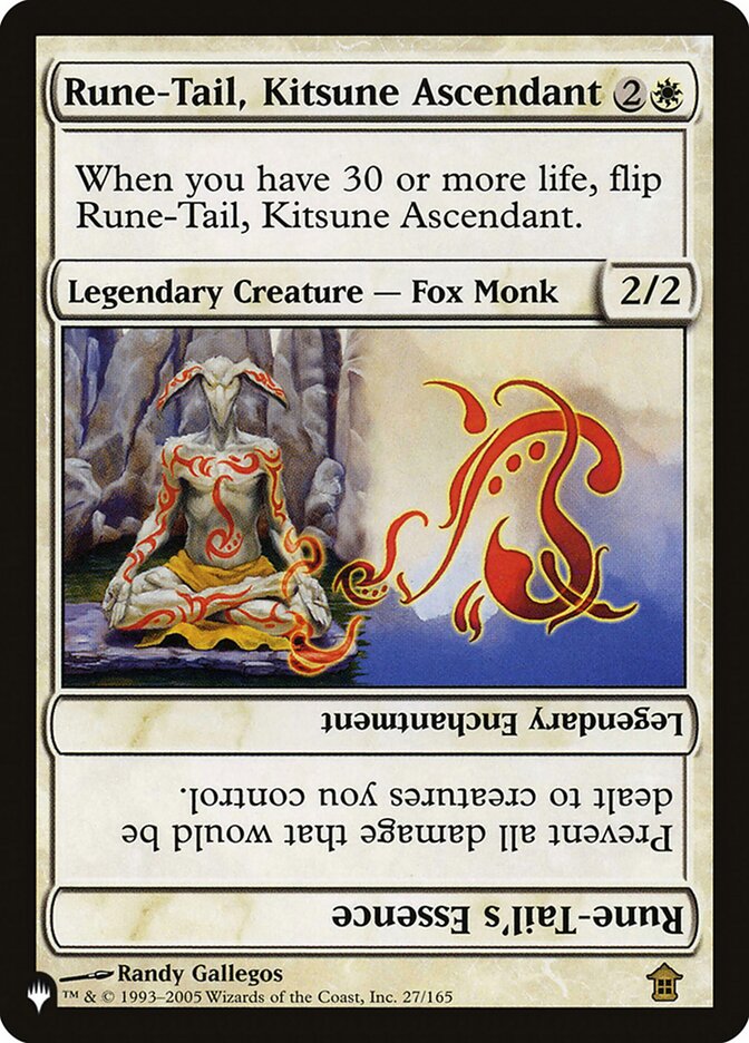 Rune-Tail, Kitsune Ascendant // Rune-Tail's Essence [The List] | Odin's Place