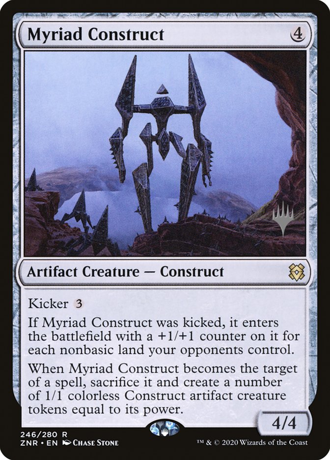 Myriad Construct (Promo Pack) [Zendikar Rising Promos] | Odin's Place