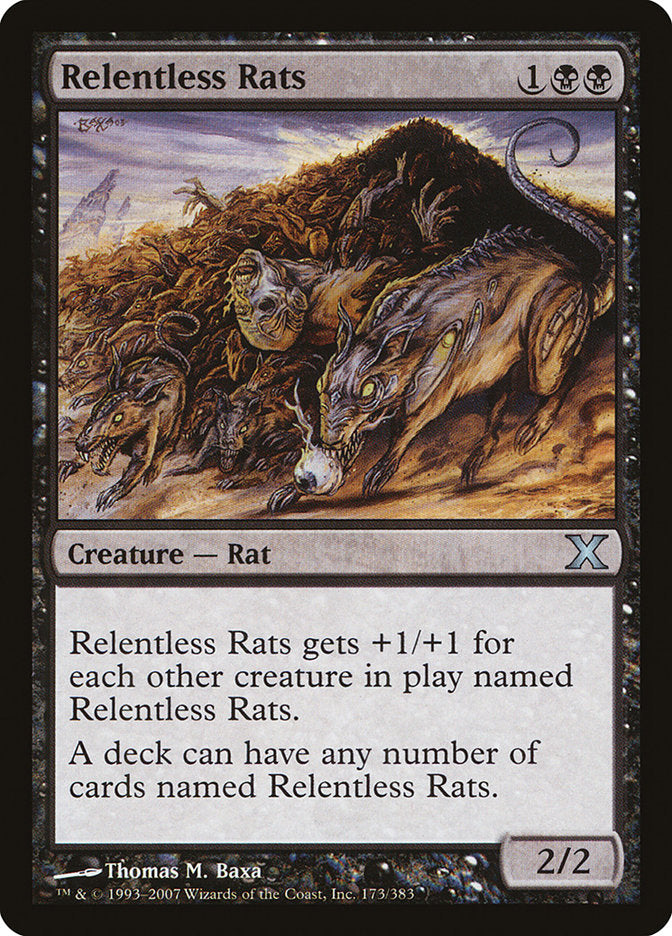 Relentless Rats (173) [Tenth Edition] | Odin's Place