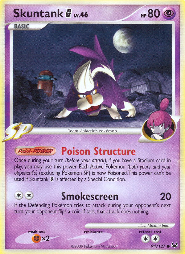 Skuntank G (94/127) [Platinum: Base Set] | Odin's Place