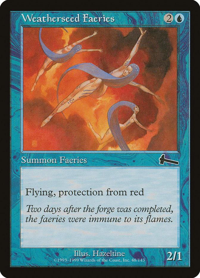 Weatherseed Faeries (48) [Urza's Legacy] | Odin's Place