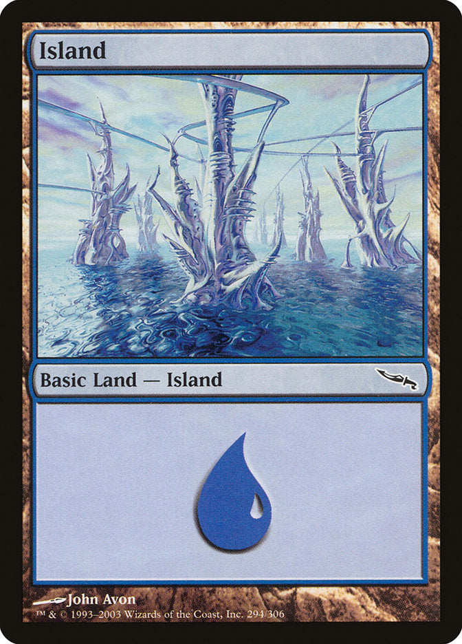 Island (294) [Mirrodin] | Odin's Place