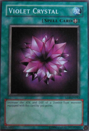 Violet Crystal [LOB-EN042] Common | Odin's Place