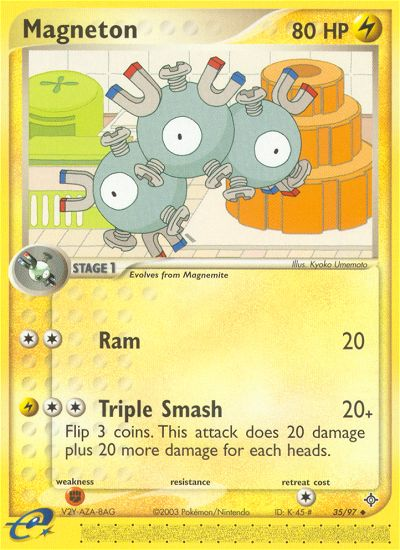 Magneton (35/97) [EX: Dragon] | Odin's Place