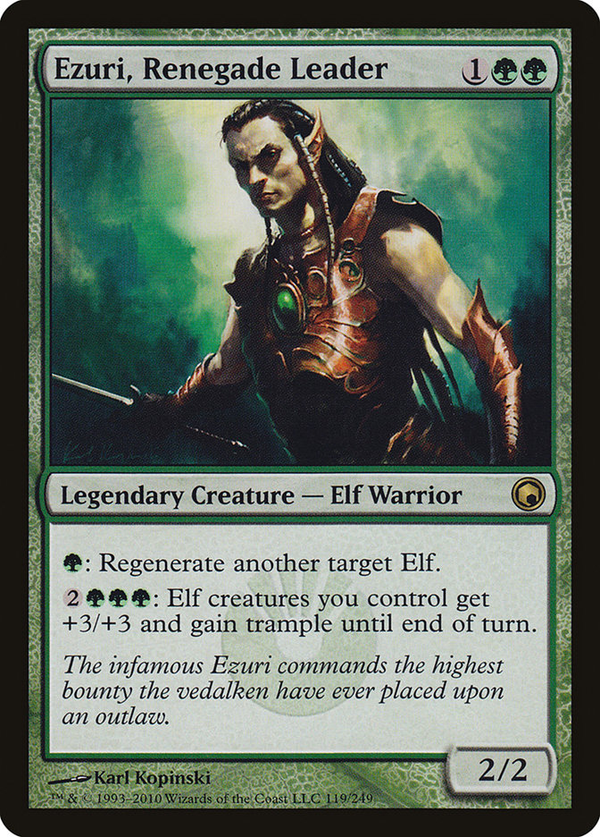 Ezuri, Renegade Leader (119) [Scars of Mirrodin] | Odin's Place