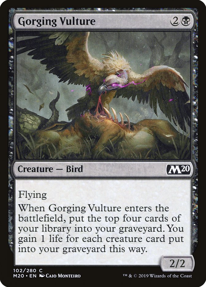 Gorging Vulture [Core Set 2020] | Odin's Place