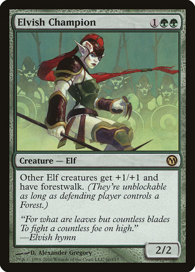 Elvish Champion (60) [Duels of the Planeswalkers] | Odin's Place