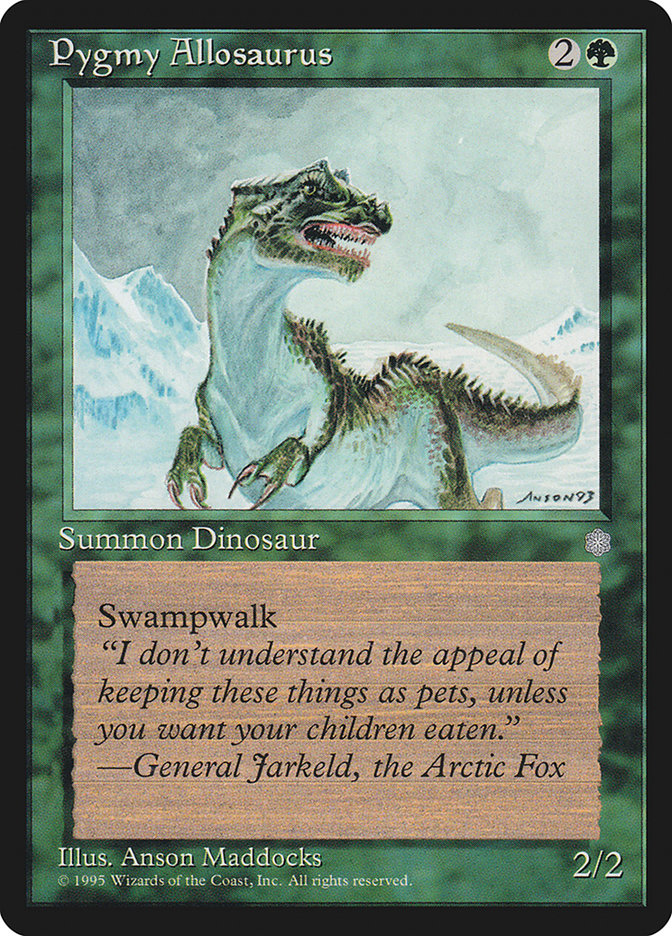Pygmy Allosaurus (257) [Ice Age] | Odin's Place