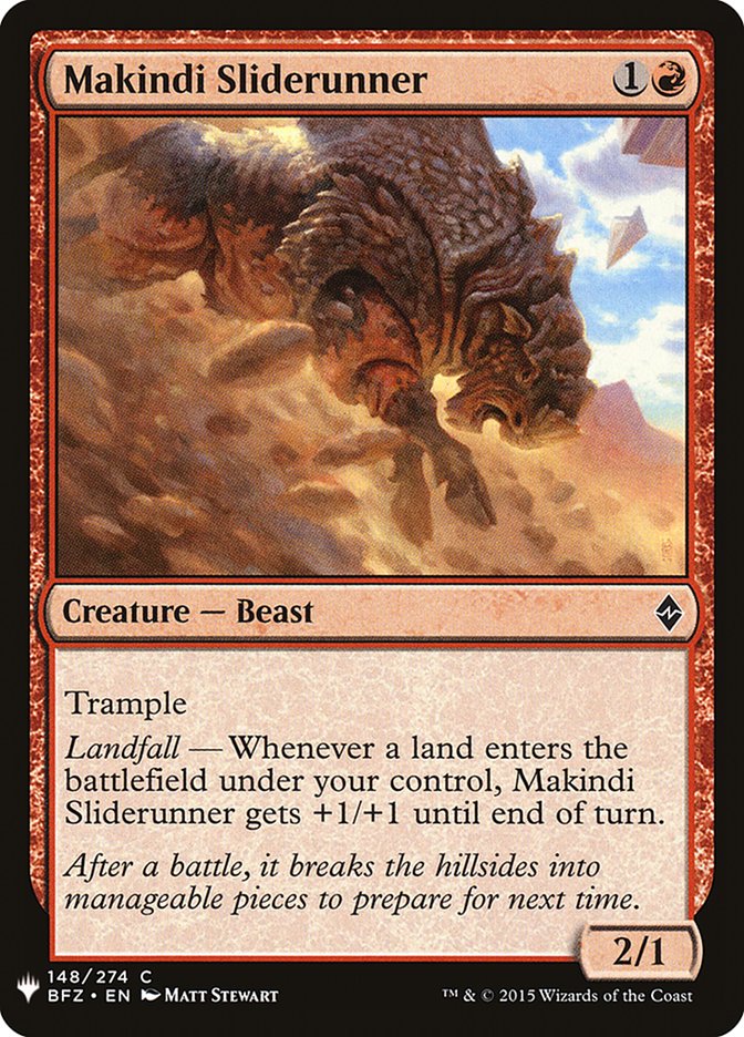 Makindi Sliderunner [Mystery Booster] | Odin's Place
