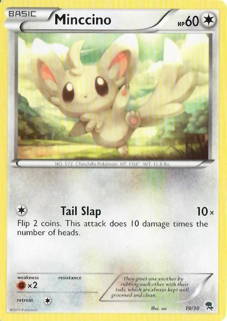 Minccino (19/30) [Black & White: Trainer Kit - Zoroark] | Odin's Place