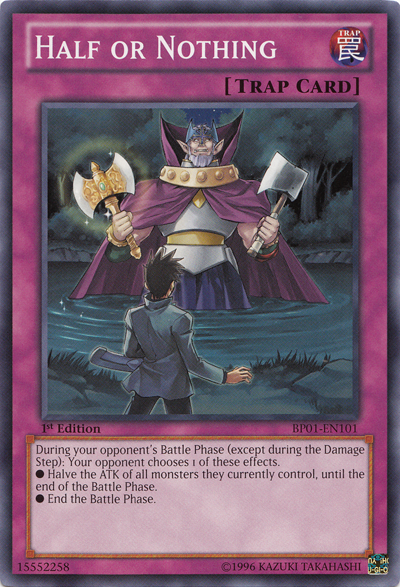Half or Nothing [BP01-EN101] Common | Odin's Place