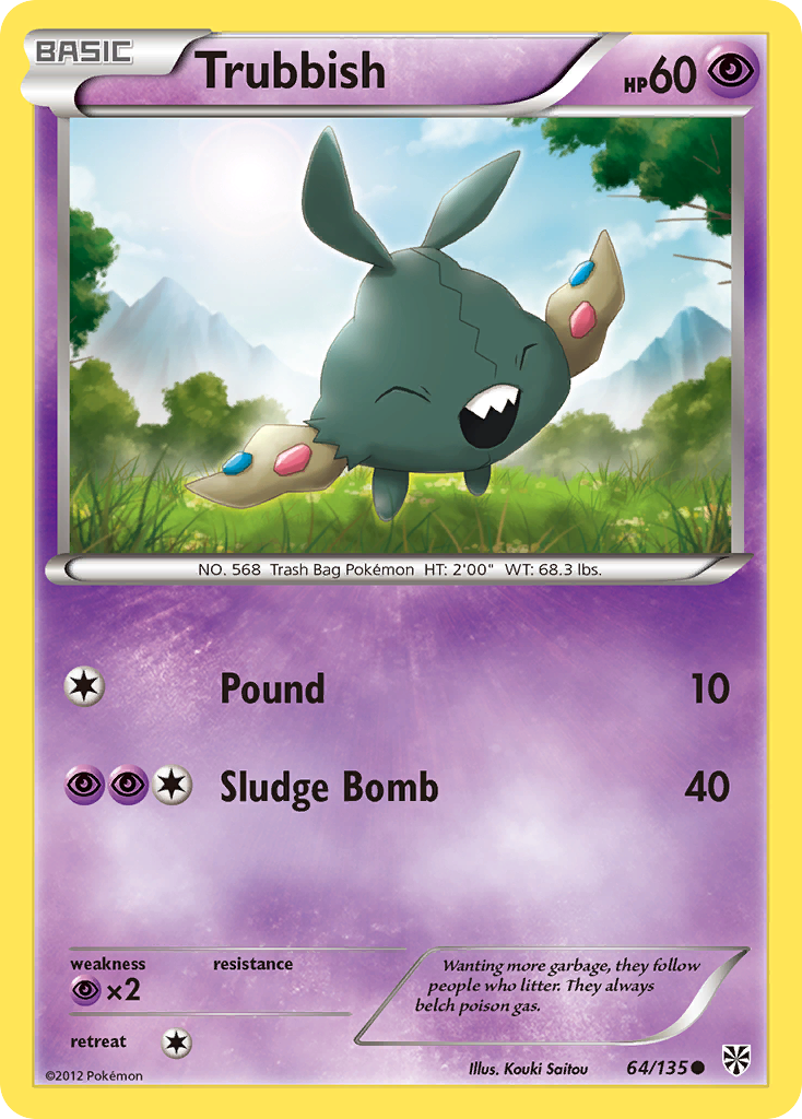 Trubbish (64/135) [Black & White: Plasma Storm] | Odin's Place