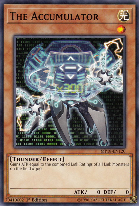The Accumulator [MP18-EN120] Common | Odin's Place